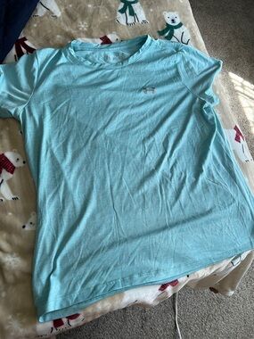 Under Armour Light Aqua Performance HeatGear Tee